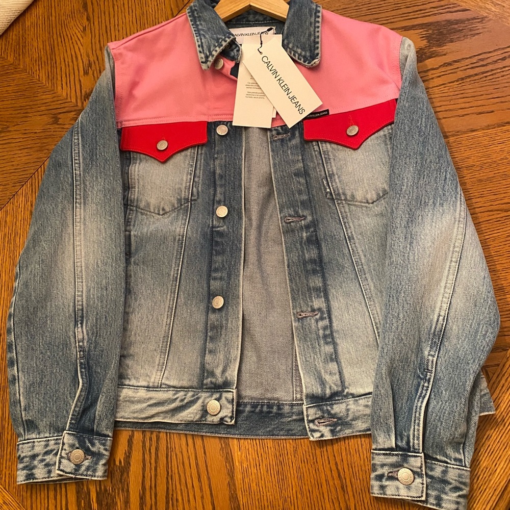 Calvin Klein Jeans Color-block Denim Jacket